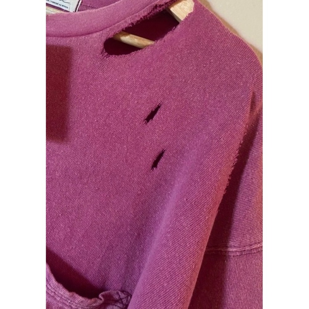 We The Free Free People‎ Distressed Oversized NWOT - Picture 3 of 4